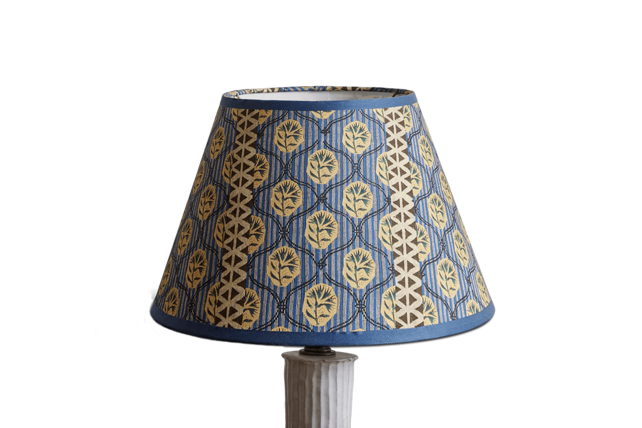 Alix Soubiran, Audrey Blue Lampshade - Nickey Kehoe