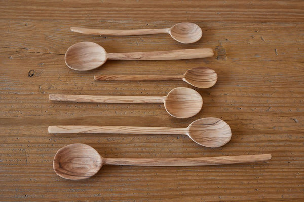 Andrea Brugi, Handmade Olive Wood Dad Spoon - Nickey Kehoe