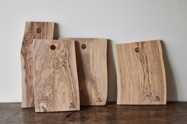 Andrea Brugi, Olive Wood Cutting Boards (Multiple Sizes) - Nickey Kehoe
