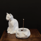 Astier de Villatte, Setsuko Cat Incense Burner - Nickey Kehoe