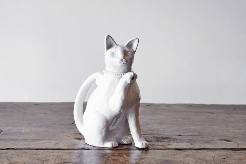 Astier De Villatte, Setsuko Cat Teapot - Nickey Kehoe