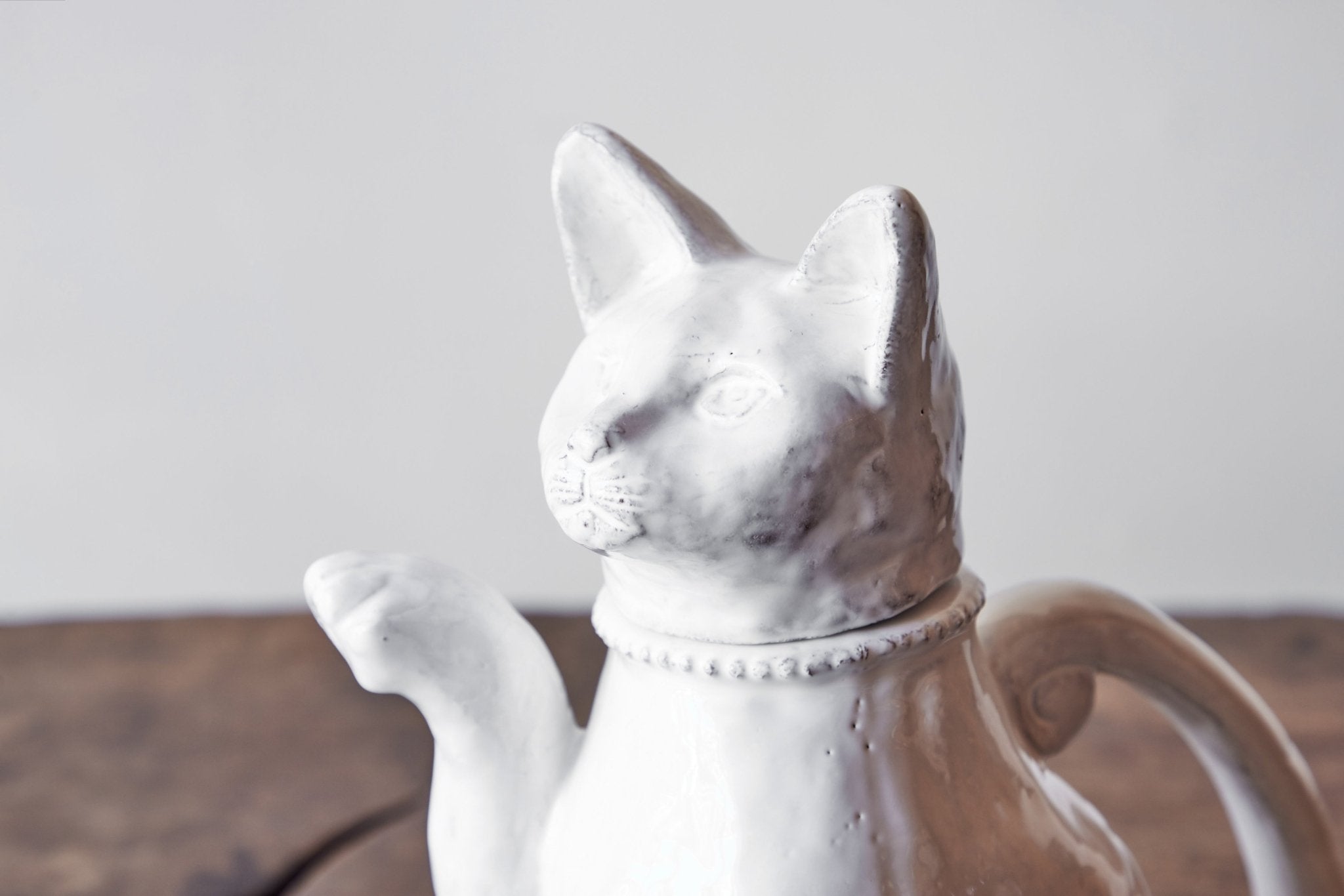 Astier De Villatte, Setsuko Cat Teapot - Nickey Kehoe