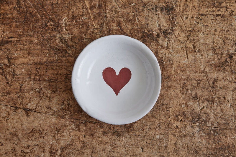 Astier Deep Heart Saucer - Nickey Kehoe