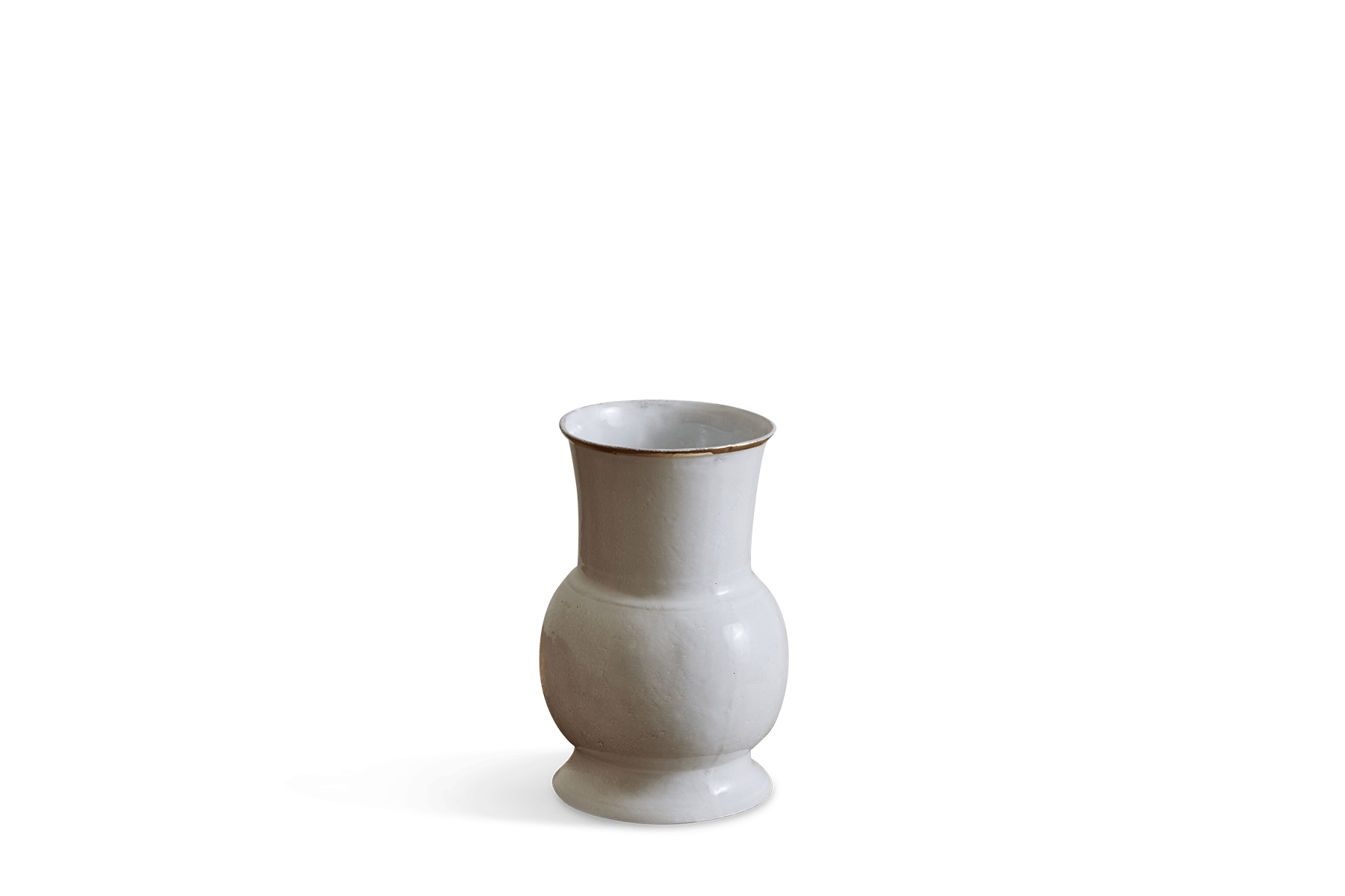 Astier Gold Rim Colbert Vase - Nickey Kehoe