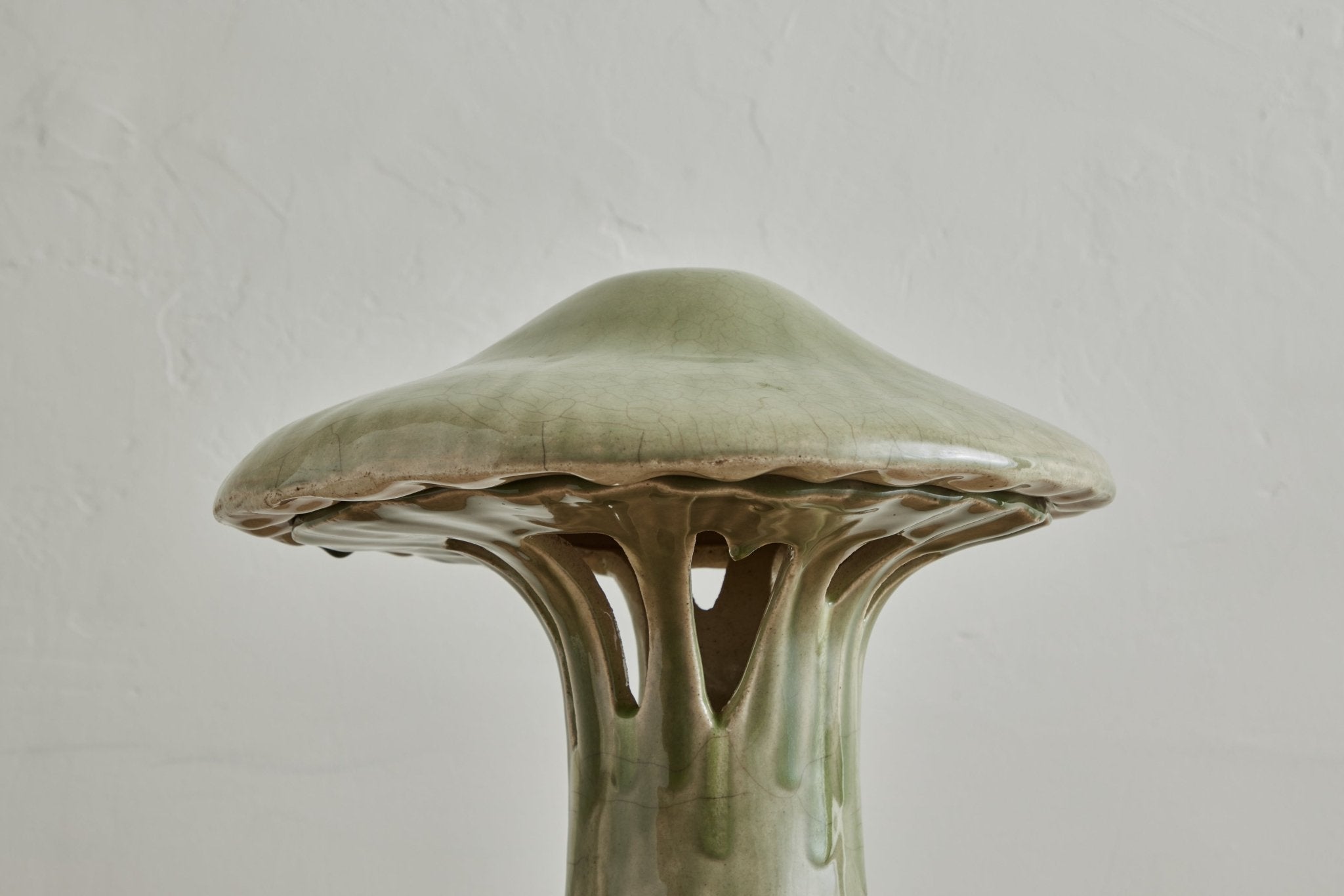 Atelier MVM, Ceramic Mushroom Lamp in Celadon (LA) - Nickey Kehoe
