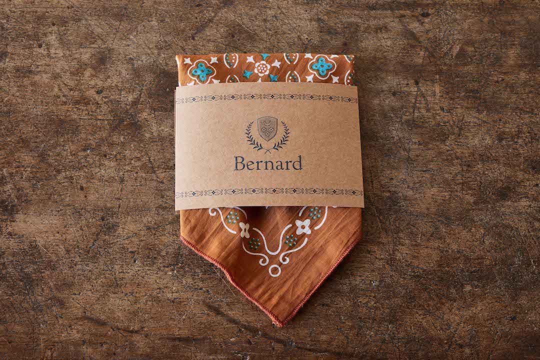 Bernard, Rust Bandana - Nickey Kehoe