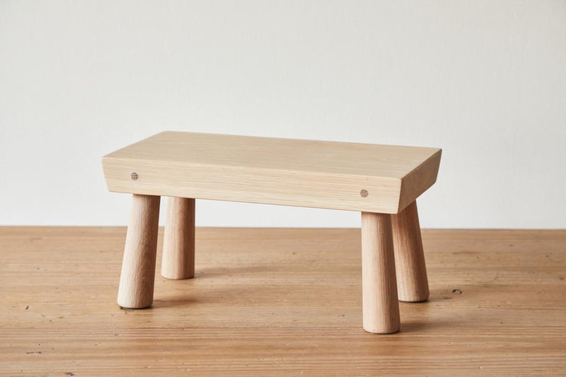 Blackcreek Mercantile Step Stool, Natural (LA) - Nickey Kehoe