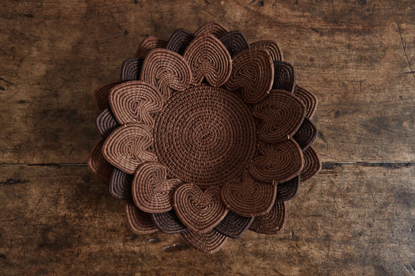 Brazilian Piassava Petals Bowl - Nickey Kehoe