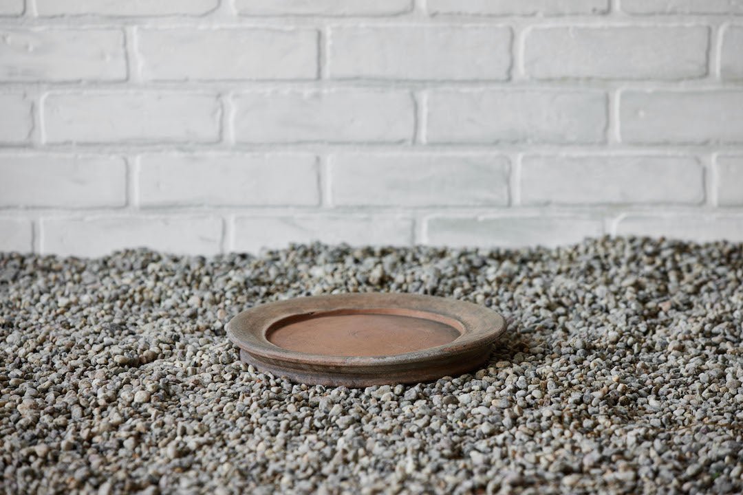 Campo De Fiori, Aged Terra Cotta Saucer - Nickey Kehoe