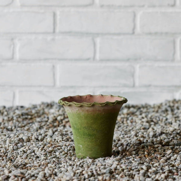 Rustic Pie Crust Planter – Nickey Kehoe