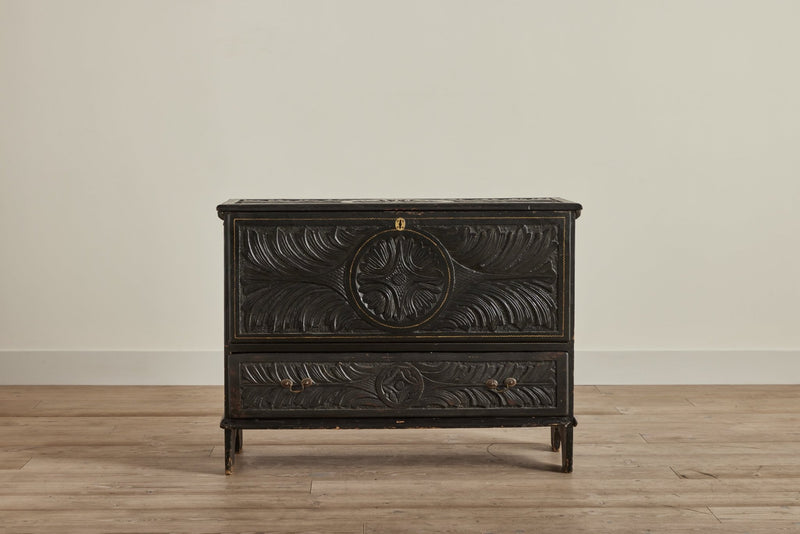 Carved Blanket Chest (LA) - Nickey Kehoe