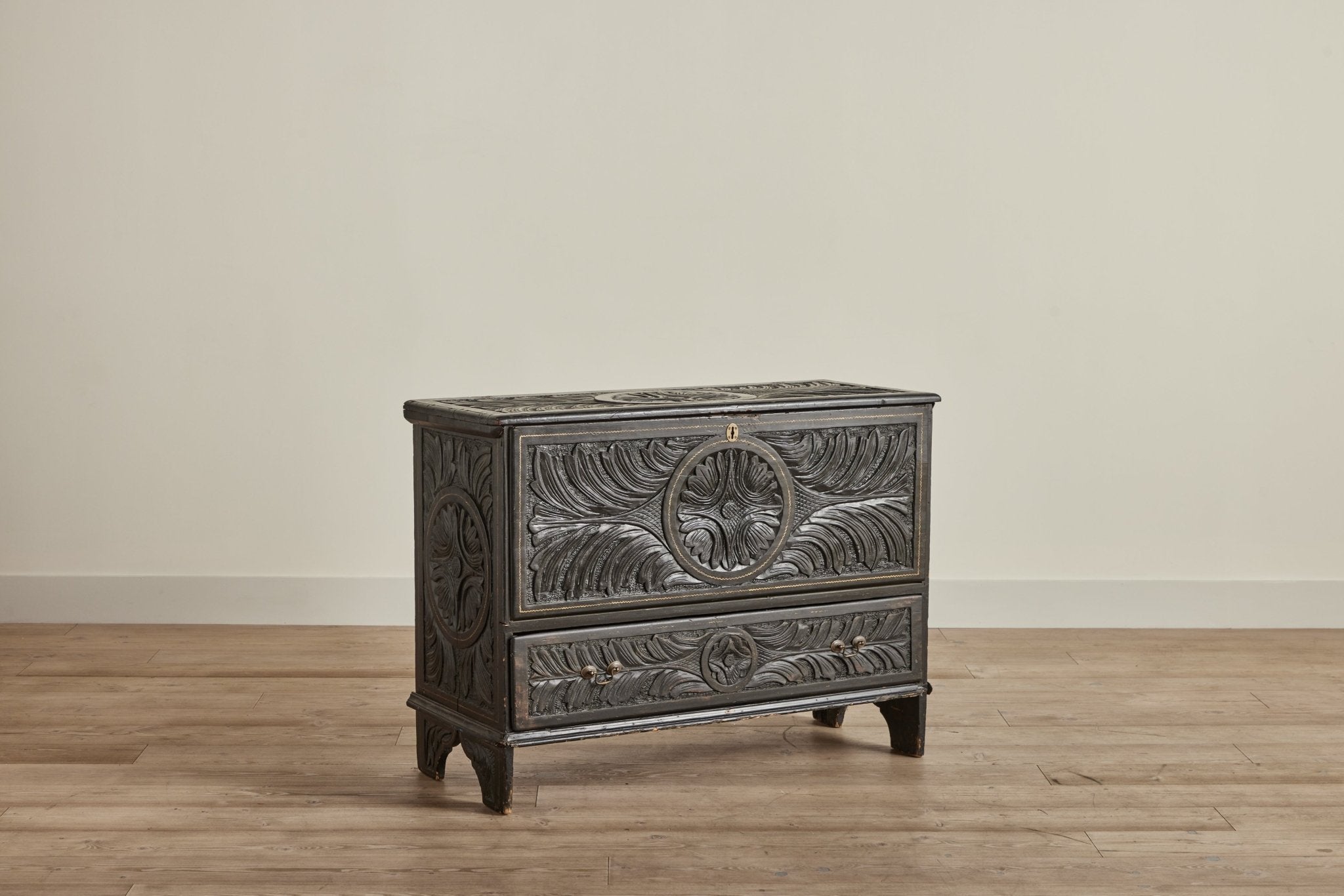 Carved Blanket Chest (LA) - Nickey Kehoe