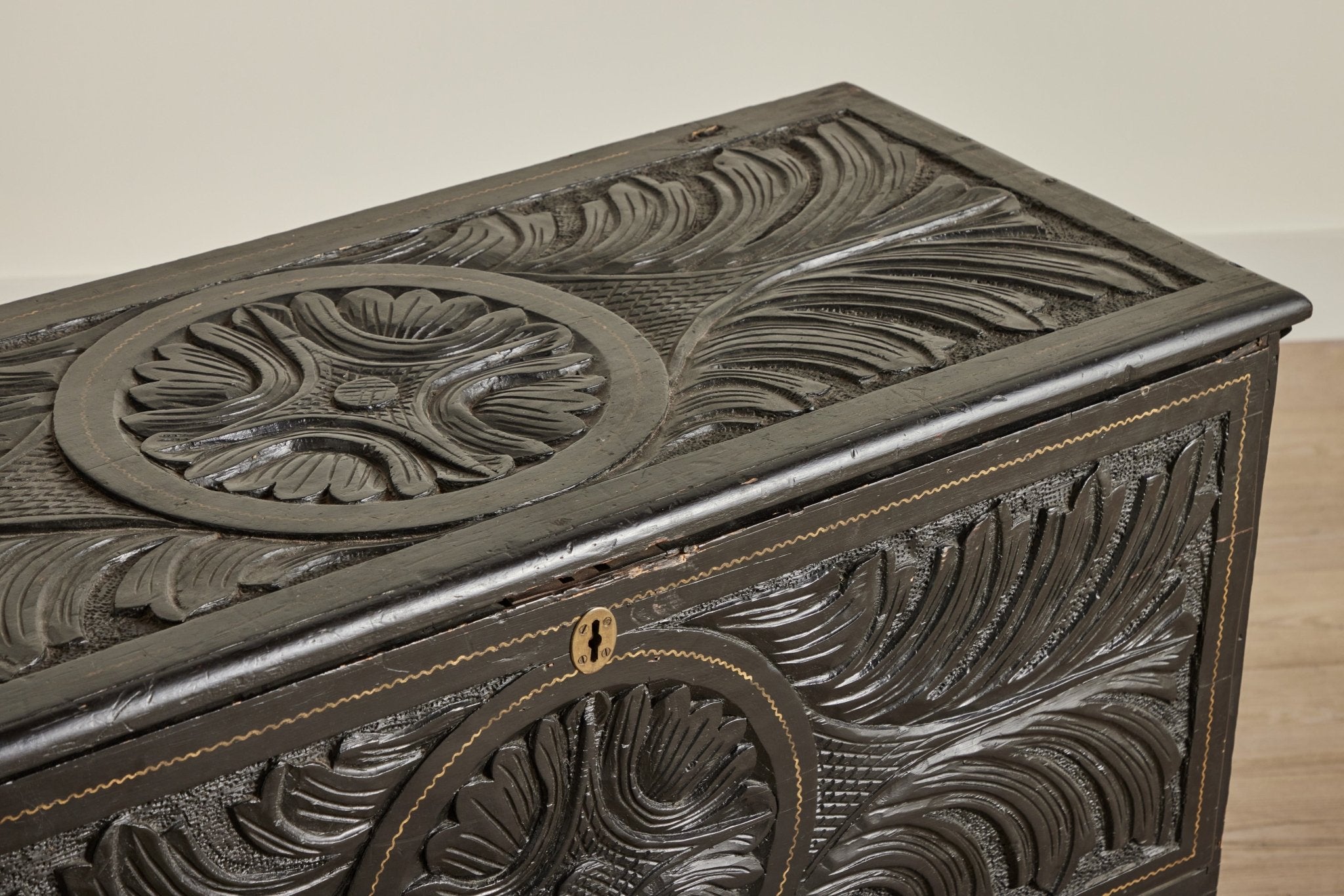 Carved Blanket Chest (LA) - Nickey Kehoe