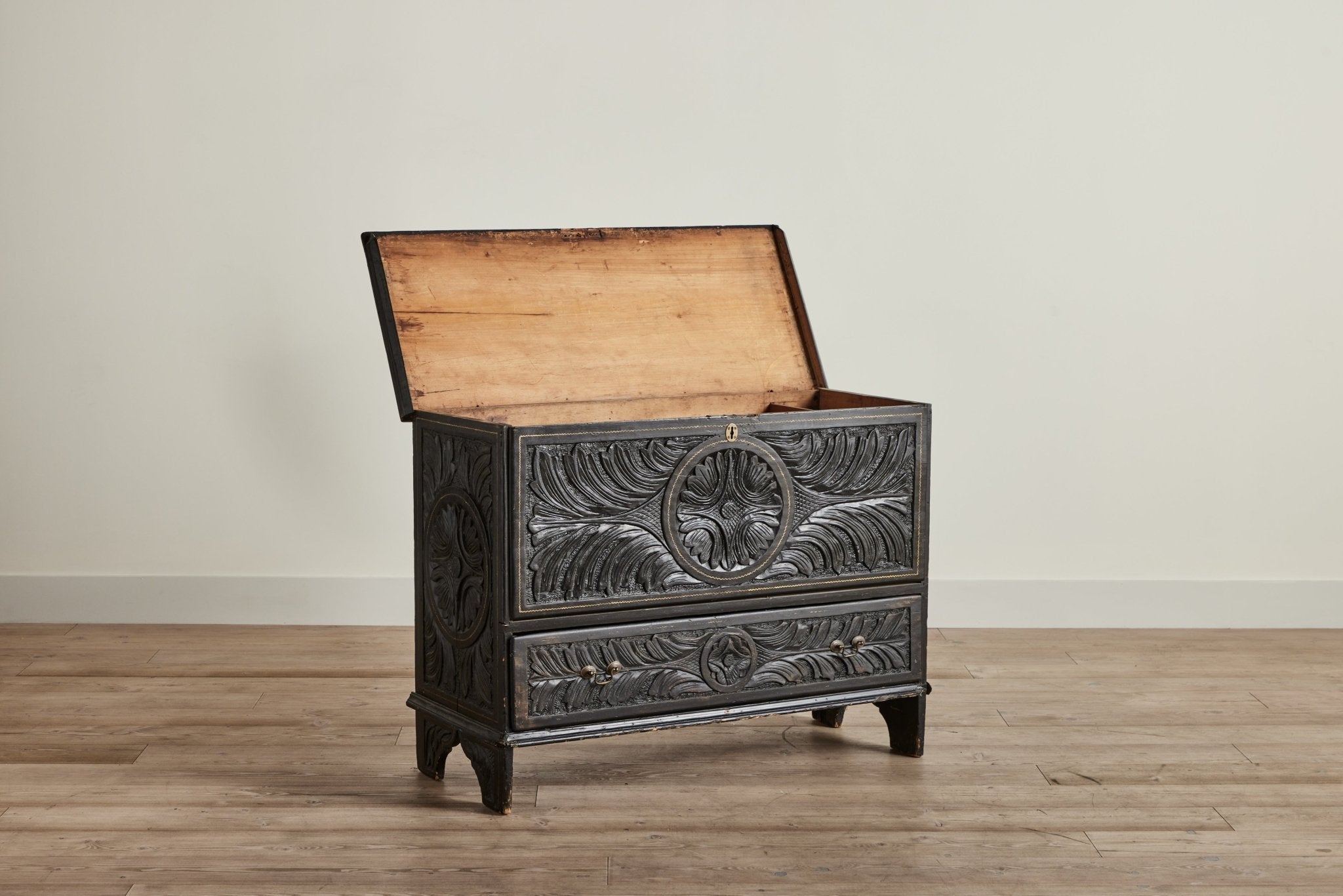 Carved Blanket Chest (LA) - Nickey Kehoe