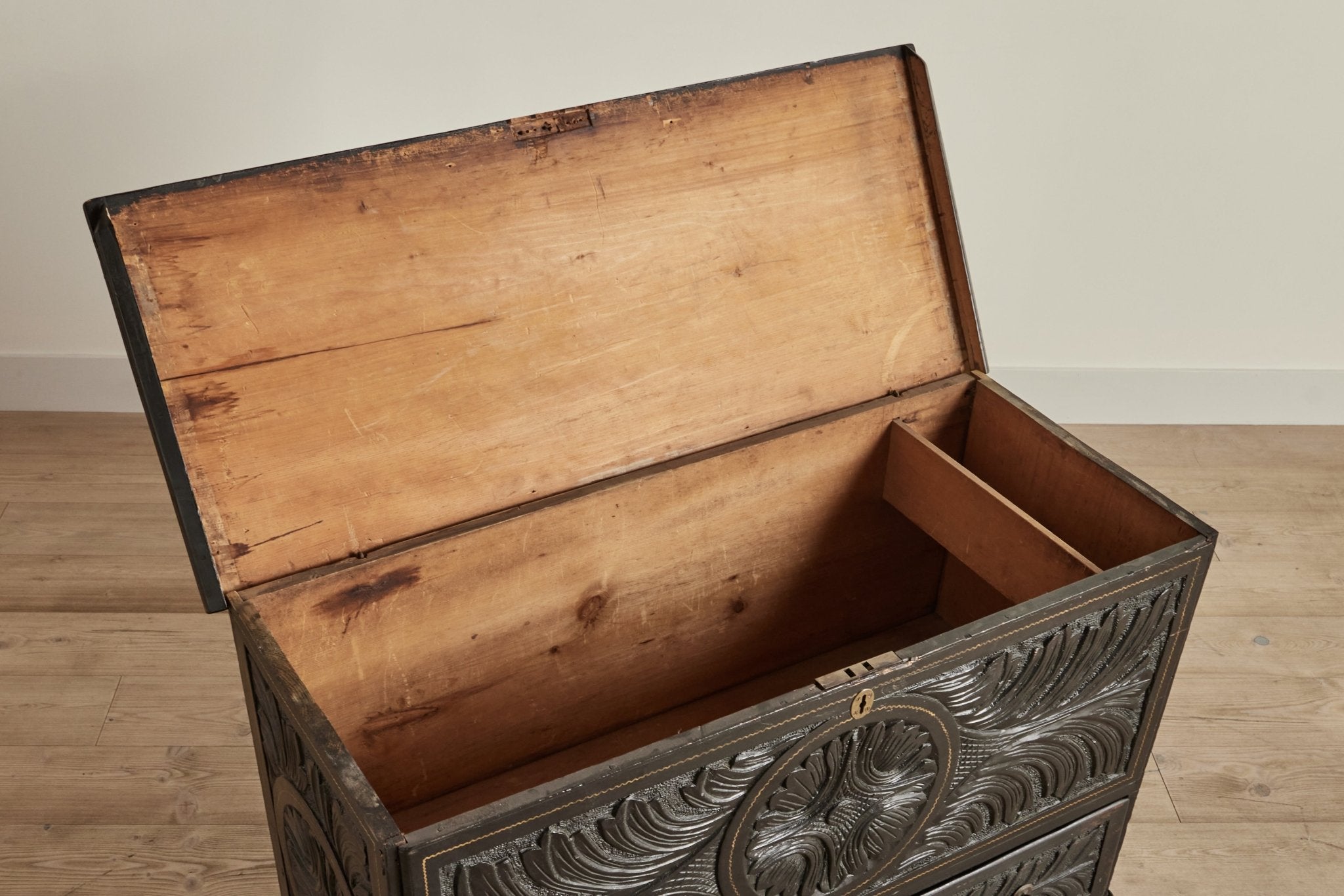 Carved Blanket Chest (LA) - Nickey Kehoe