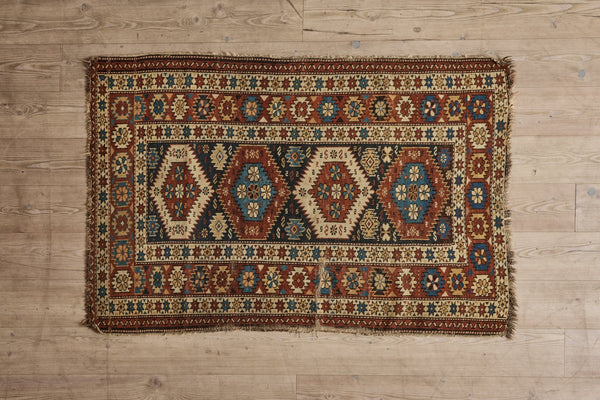 Caucasian Rug 3’8 x 5’6 (LA) - Nickey Kehoe