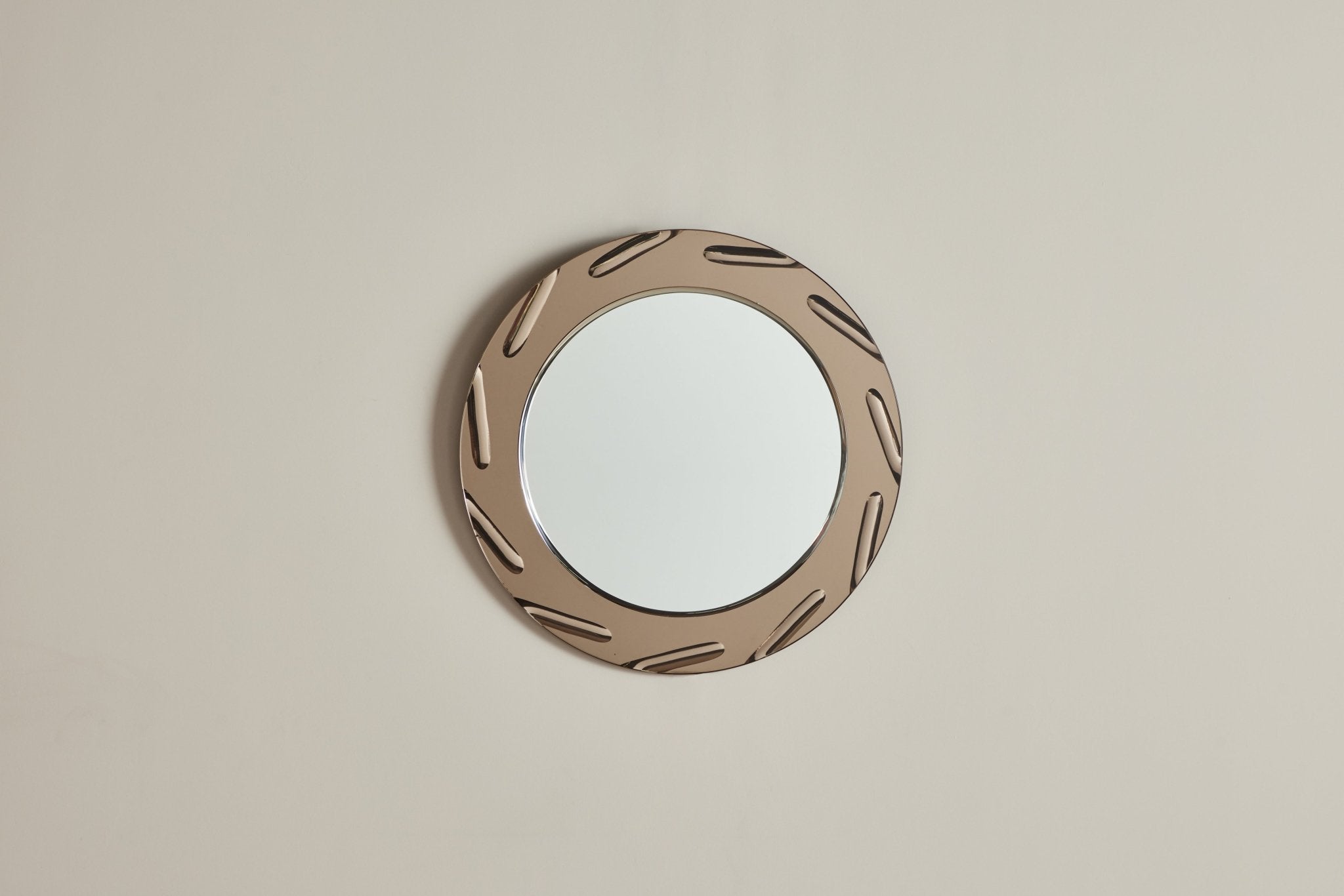 Champagne Round Mirror (LA) - Nickey Kehoe