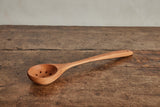 Cherry Wood Rounded Slotted Spoon - Nickey Kehoe