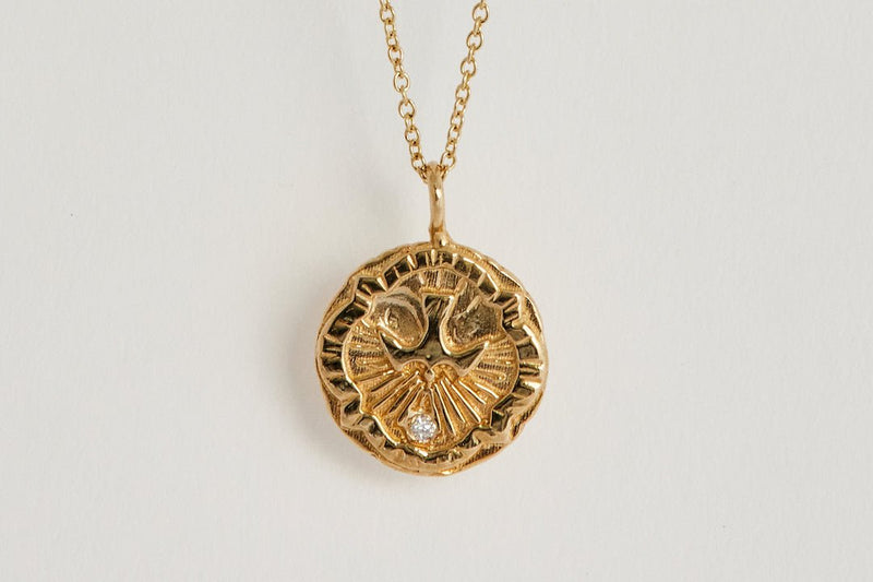 COMMUNION by Joy Petite Spirit Dove Necklace - Nickey Kehoe