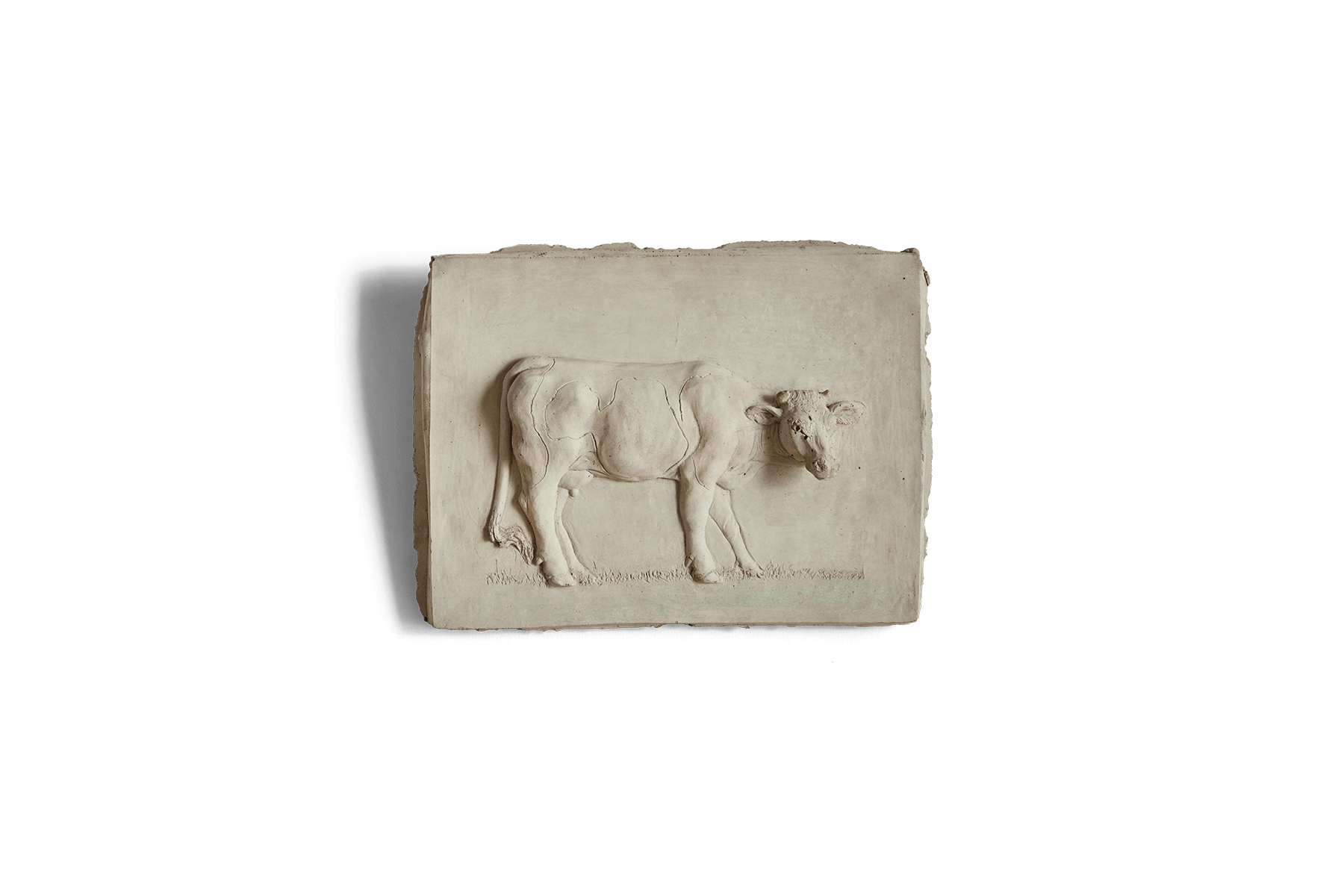 Cow Plaster Wall Relief (LA) - Nickey Kehoe