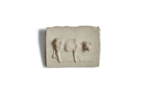 Cow Plaster Wall Relief (LA) - Nickey Kehoe