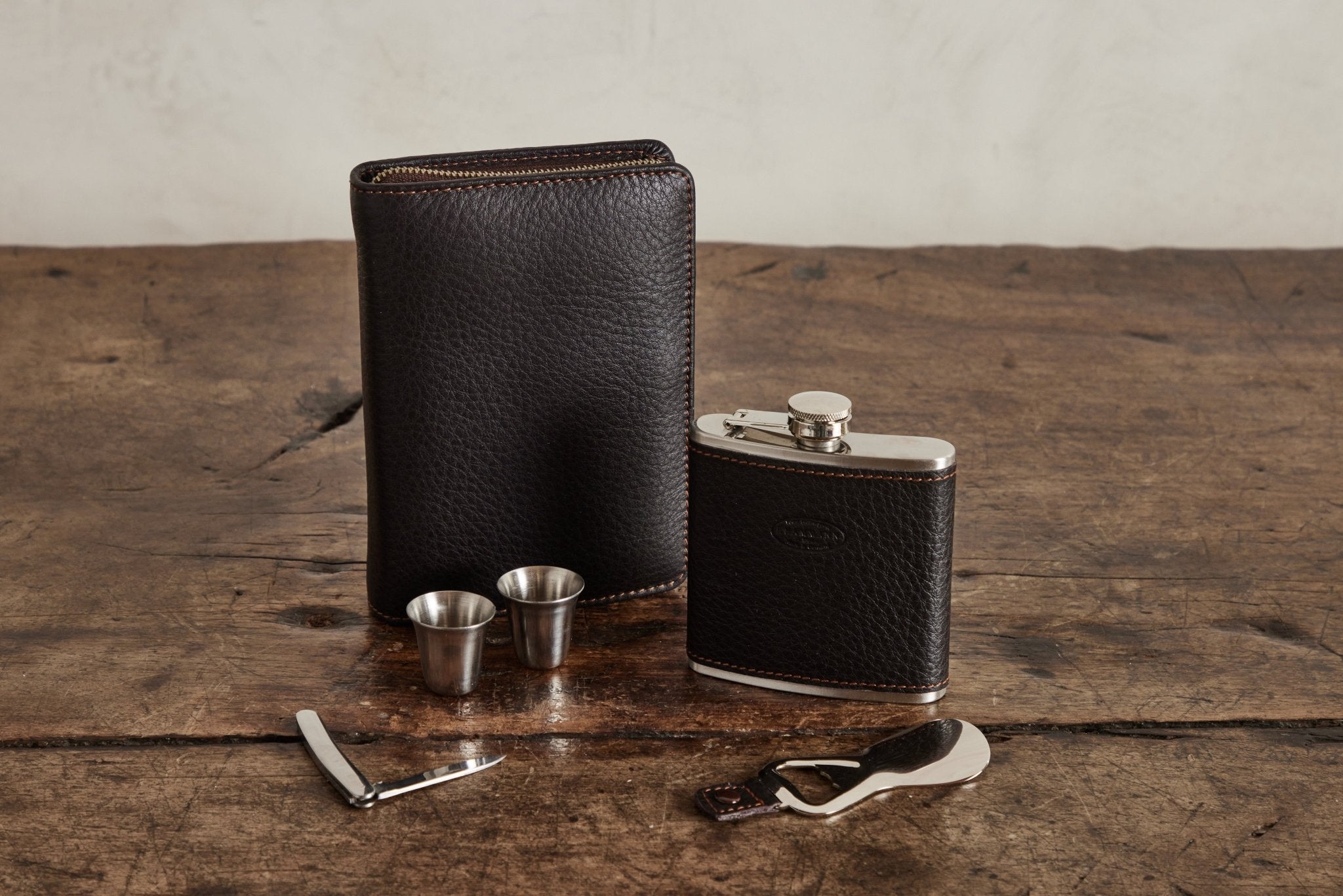 F. Hammann Leather Cocktail Kit - Nickey Kehoe