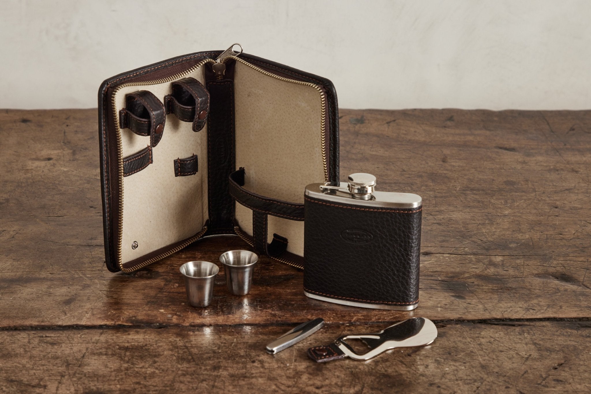 F. Hammann Leather Cocktail Kit - Nickey Kehoe