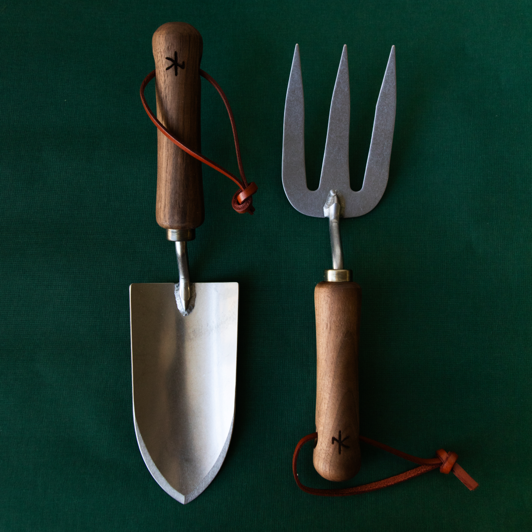 Garden Fork, Walnut Handle