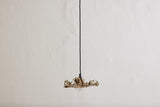 Green Jellyfish Pendant, 10 in.