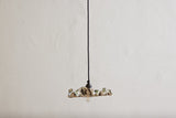 Green Jellyfish Pendant, 10 in.