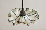 Green Jellyfish Pendant, 10 in.