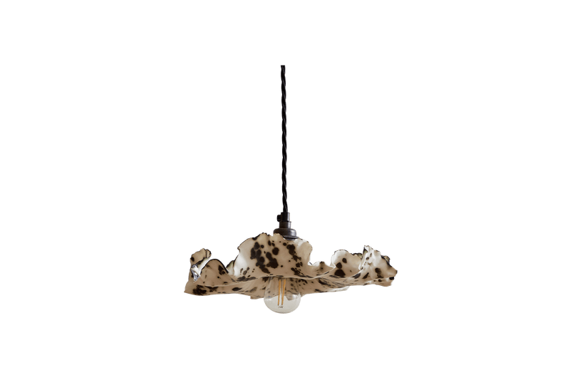 Flora Wallace, 10" Green Jellyfish Pendant - Nickey Kehoe