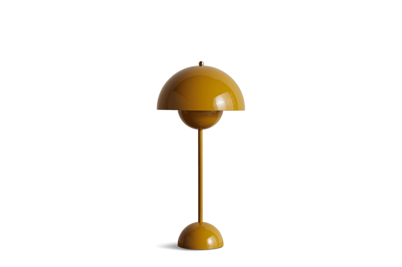 Flowerpot Table Lamp, Mustard - Nickey Kehoe