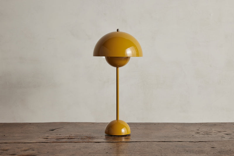 Flowerpot Table Lamp, Mustard - Nickey Kehoe