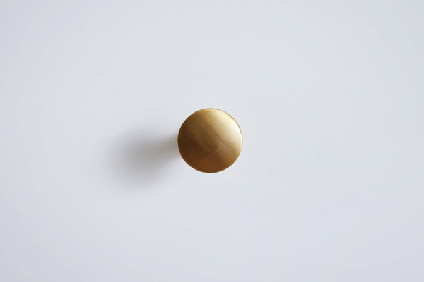 Fog Linen Brass Knob - Medium - Nickey Kehoe