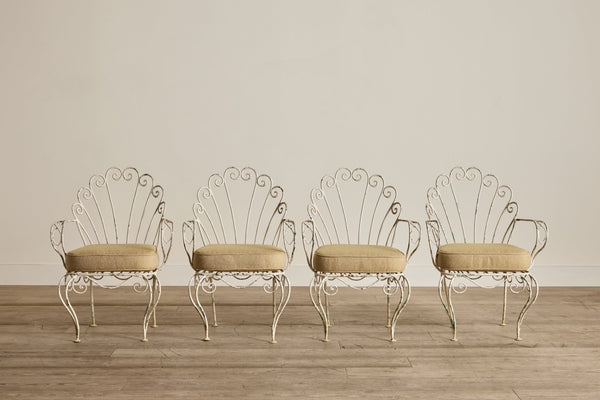 Four Iron Garden Chairs (LA) - Nickey Kehoe