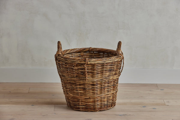 French Countryside Fireside Basket - Nickey Kehoe