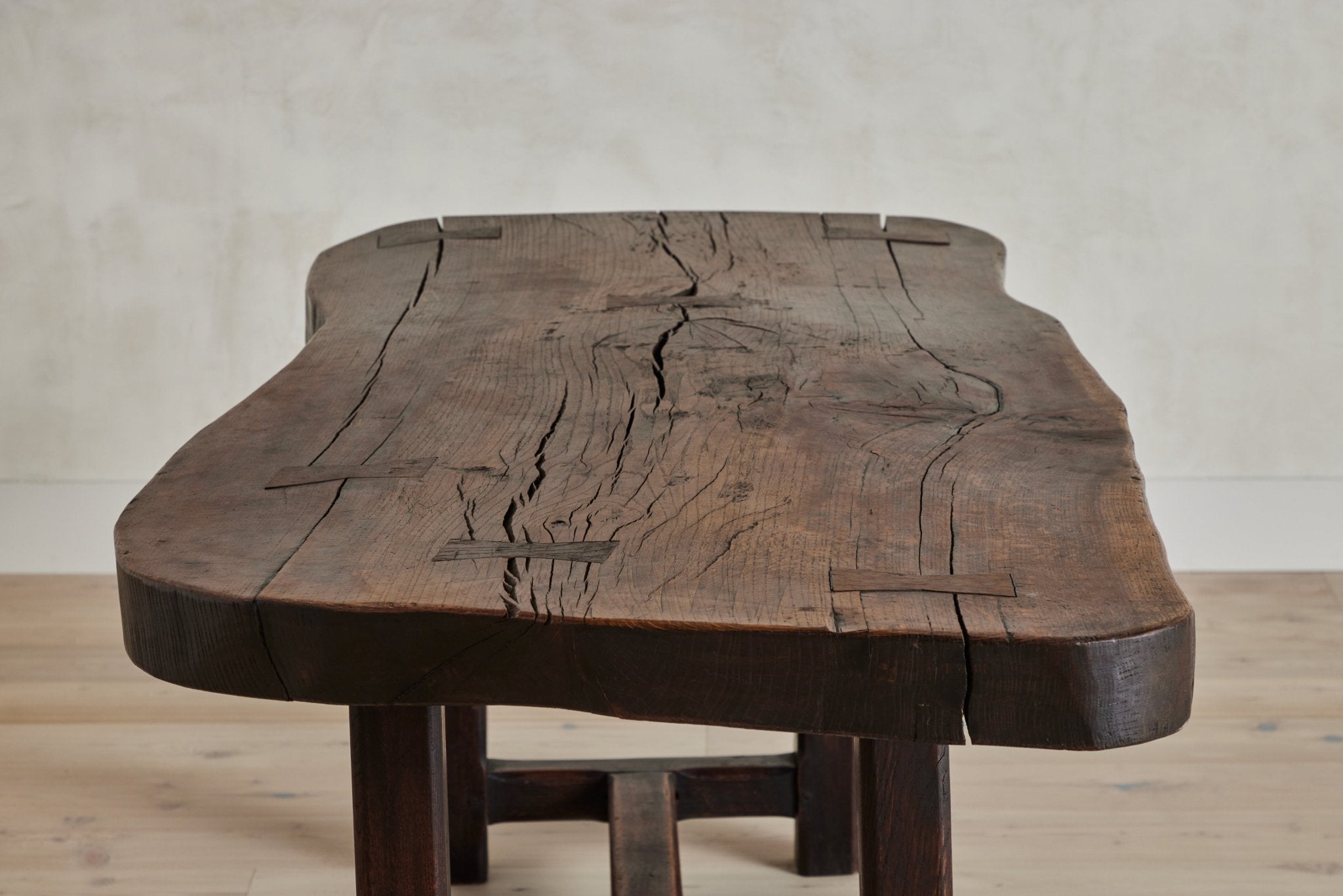 French Live Edge Farm Table (LA) - Nickey Kehoe