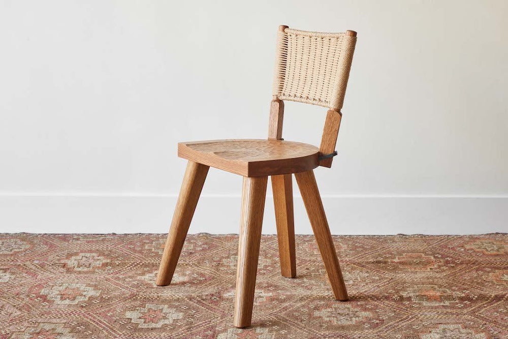 Cord Back Four Leg Chair – Nickey Kehoe