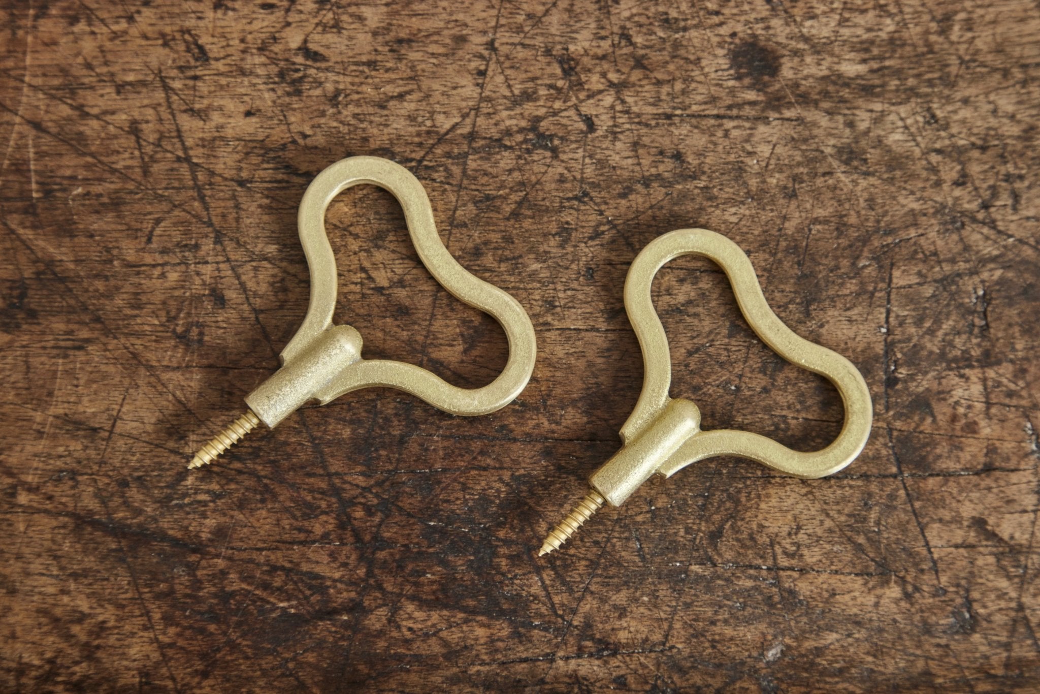 Futagami Brass Bean Hooks - Nickey Kehoe