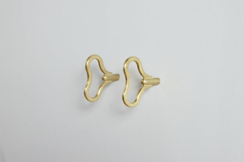 Futagami Brass Bean Hooks - Nickey Kehoe