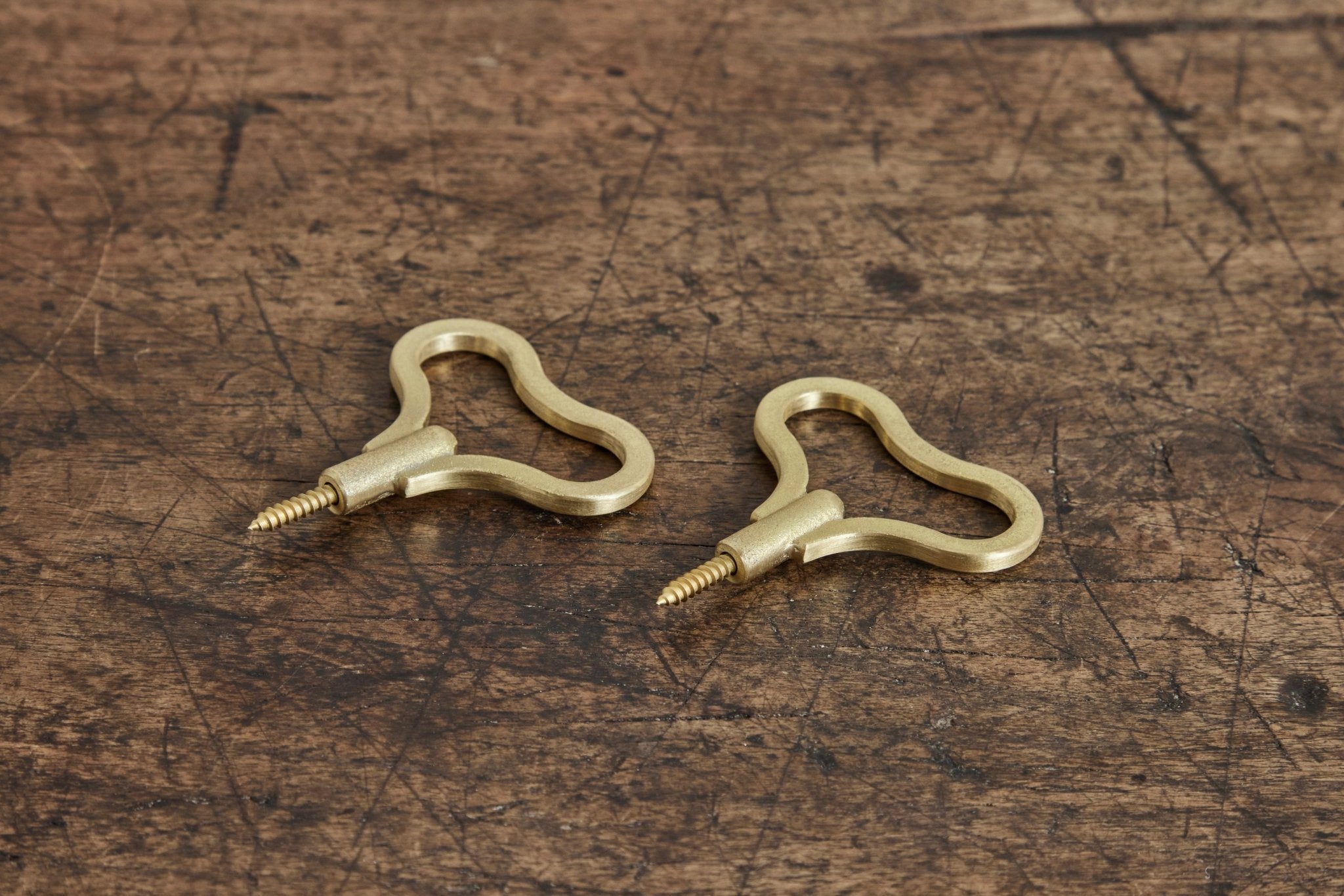 Futagami Brass Bean Hooks - Nickey Kehoe