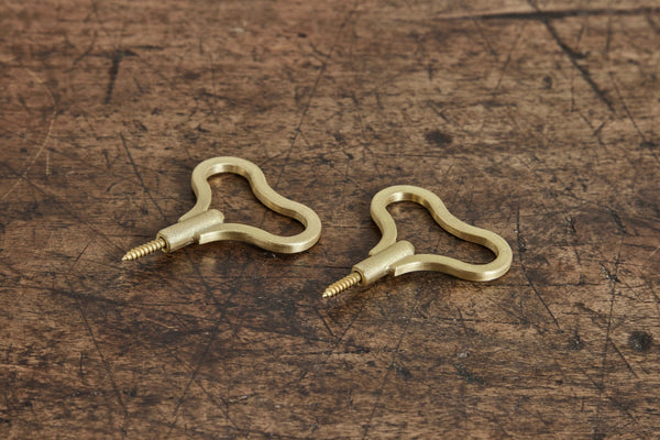 Futagami Brass Bean Hooks - Nickey Kehoe