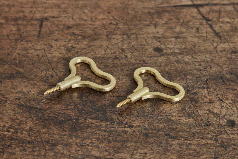 Futagami Brass Bean Hooks - Nickey Kehoe