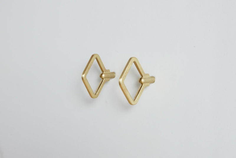 Futagami Brass Diamond Hooks - Nickey Kehoe