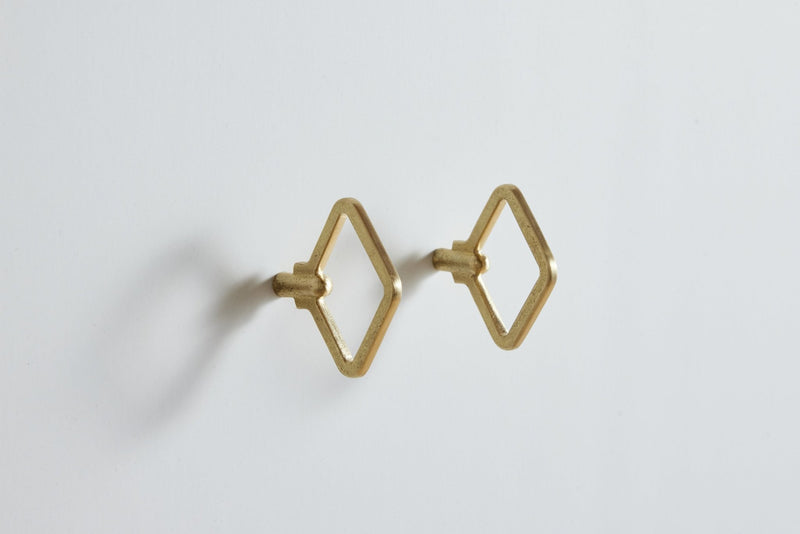 Futagami Brass Diamond Hooks - Nickey Kehoe