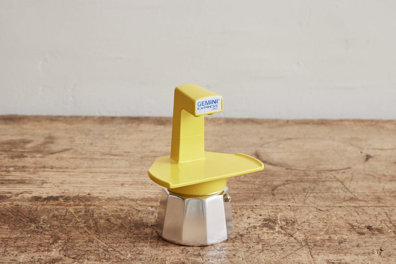 Gemini Express, Espresso Maker in Yellow - Nickey Kehoe