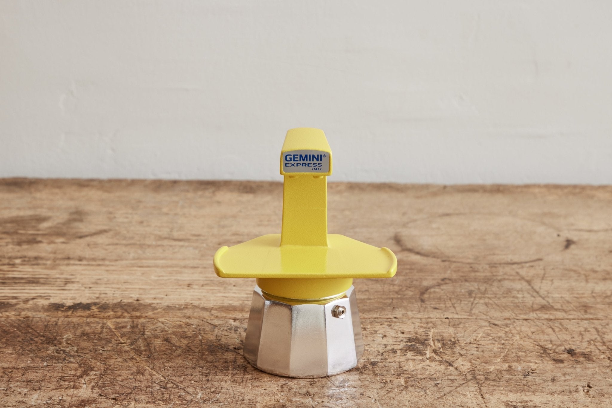 Gemini Express, Espresso Maker in Yellow - Nickey Kehoe