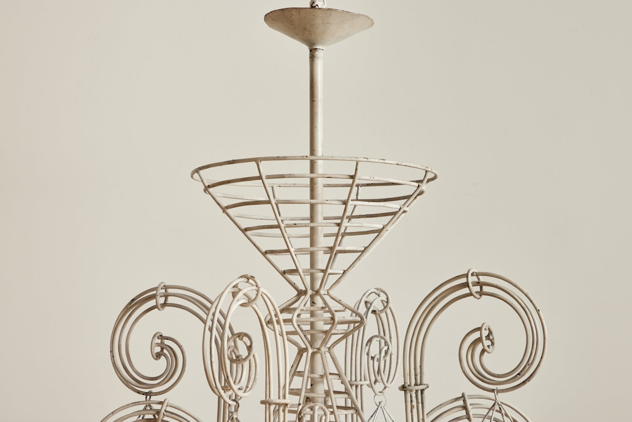 Geometric Metal Chandelier (LA) - Nickey Kehoe