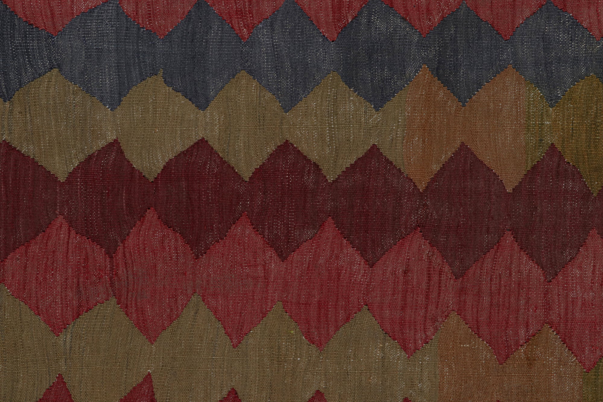 Geometric Tribal Kilim Rug 5’1” x 8’3 (LA) - Nickey Kehoe